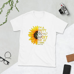 I am happy go lucky Short-Sleeve Unisex T-Shirt