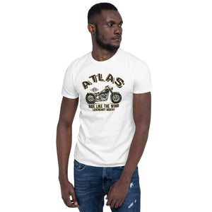 Atlas Ride like the wind, legend riders Short-Sleeve Unisex T-Shirt