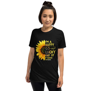 I am happy go lucky Short-Sleeve Unisex T-Shirt