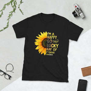 I am happy go lucky Short-Sleeve Unisex T-Shirt