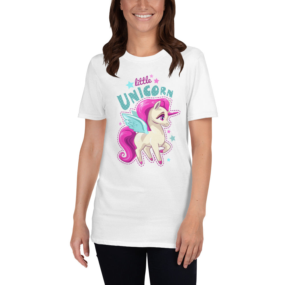 Little Unicorn Short-Sleeve Unisex T-Shirt